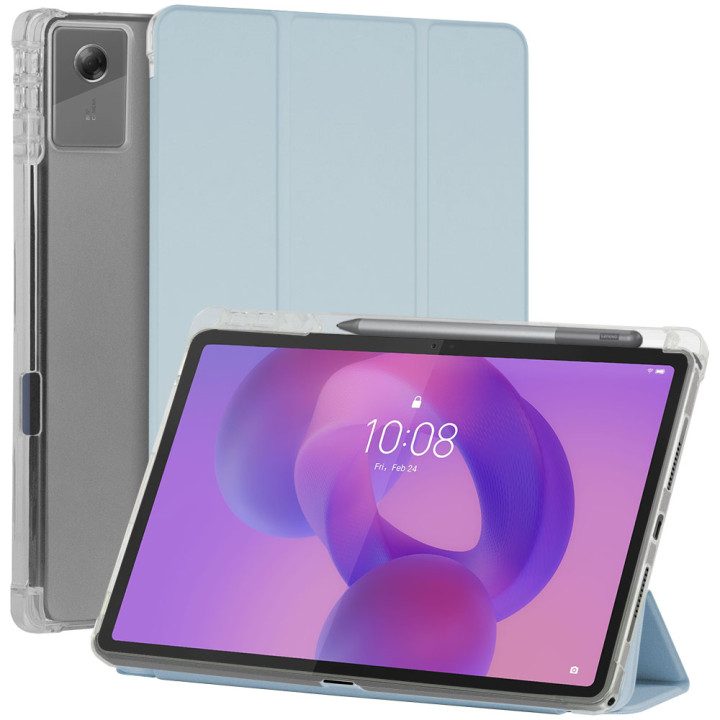 Чохол Galeo TPU Trifold з відсіком для стилуса для Lenovo Idea Tab 11 / Tab K11 2nd Gen TB336FU, TB336ZU Light Blue