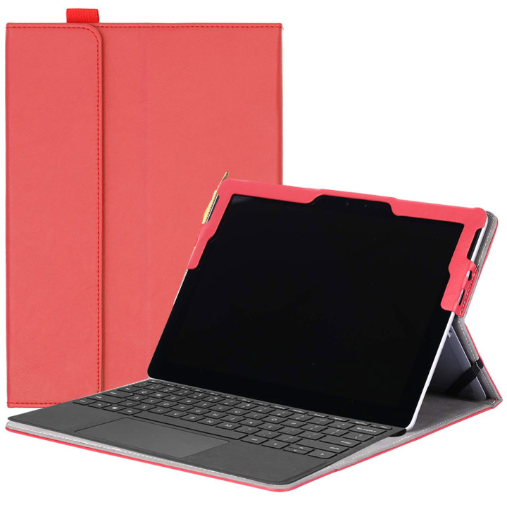 Чехол Galeo SlimBook для Microsoft Surface Go Red