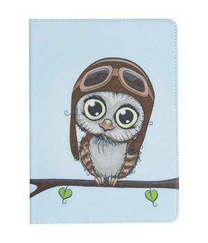Чехол Galeo Classy Printed Stand для Apple iPad Pro 9.7 Aviator Owl