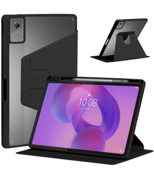 Чохол Galeo Hybrid Rotating with Stylus Holder для  Lenovo Idea Tab Plus 12.1" (2025) TB361FU, TB361ZU Black