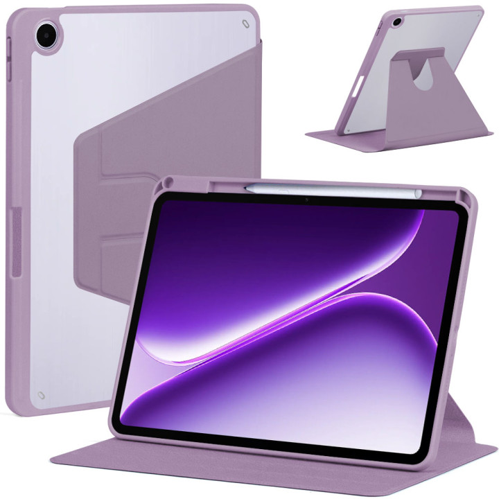 Чохол для OnePlus Pad Go 2 12.1" (2025) / OPPO Pad Air 5 Galeo Hybrid Rotating Stand Lavender