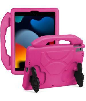 Дитячий чохол Galeo EVA Thumbs Up для Apple iPad 7/8/9 10.2", iPad Air 3 10.5", iPad Pro 10.5" Hotpink