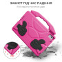 Дитячий чохол Galeo EVA Thumbs Up для Apple iPad 7/8/9 10.2", iPad Air 3 10.5", iPad Pro 10.5" Hotpink
