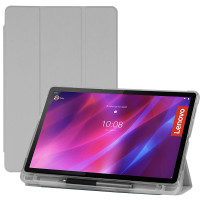 Чохол Galeo TPU Trifold with Stylus Holder для Lenovo Tab P11 TB-J606F / P11 Plus TB-J616F Grey
