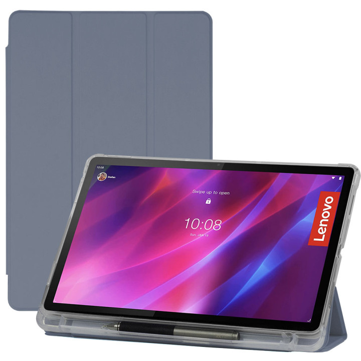Чохол Galeo TPU Trifold with Stylus Holder для Lenovo Tab P11 TB-J606F / P11 Plus TB-J616F Heather