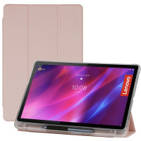 Чохол Galeo TPU Trifold with Stylus Holder для Lenovo Tab P11 TB-J606F / P11 Plus TB-J616F Pink