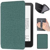 Чохол Galeo TPU Folio with Handstrap для Amazon Kindle Paperwhite 12th Gen 7" (2024) / Kindle Colorsoft Textile Jade