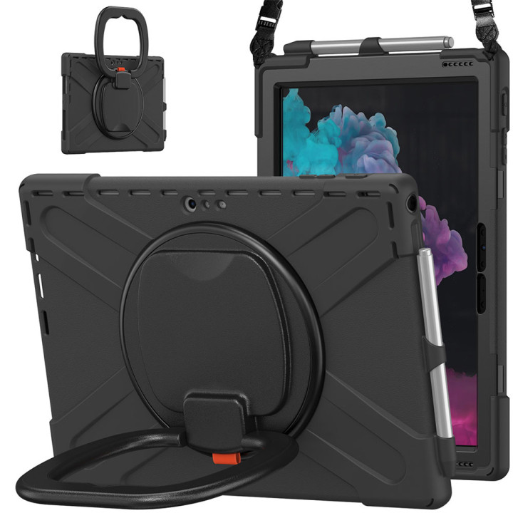 Протиударний чохол Galeo Heavy Duty with Handle для Microsoft Surface Pro 4/5/6/7 Black