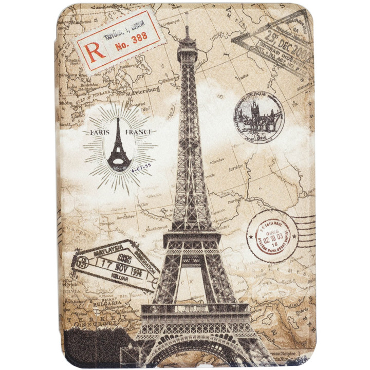 Чехол Galeo TPU Print для Amazon Kindle Paperwhite 10th Gen (2018) Paris