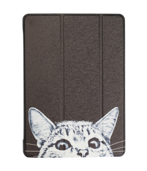 Чехол Galeo Printed Trifold для Apple iPad 9.7 2017 / 2018 Funny Cat 