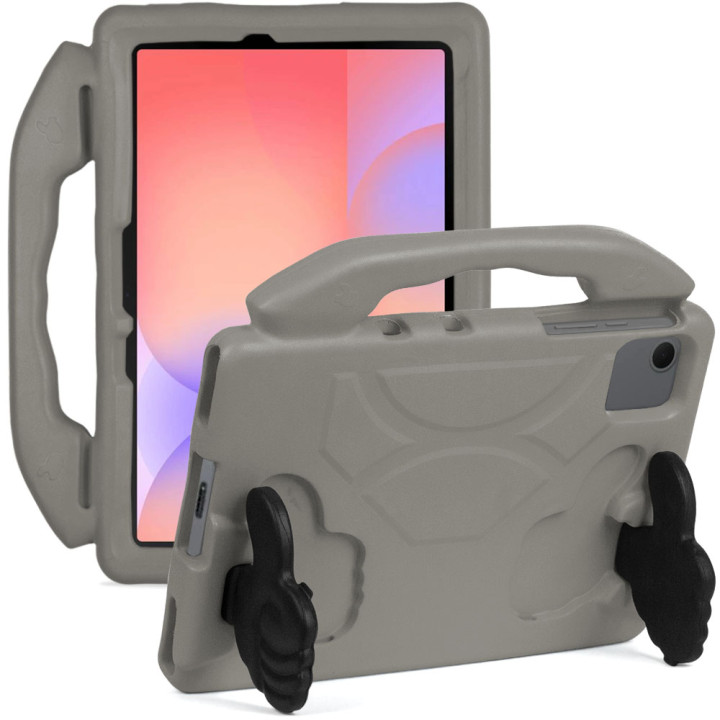 Детский чехол Galeo Thumbs Up для Samsung Galaxy Tab S10 Lite / S10 FE / S9 FE / S9 Grey