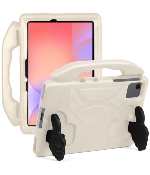 Детский чехол Galeo Thumbs Up для Samsung Galaxy Tab S10 Lite / S10 FE / S9 FE / S9 Off-white