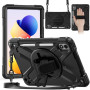 Протиударний чохол Galeo Heavy Duty+ для Redmi Pad 2 Pro 12.1" / Xiaomi Poco Pad M1 Black