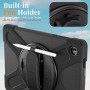 Протиударний чохол Galeo Heavy Duty+ для Samsung Galaxy Tab A11+ 11" SM-X230, SM-X236 Black
