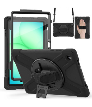 Противоударный чехол Galeo Heavy Duty+ для Samsung Galaxy Tab A11+ 11" SM-X230, SM-X236 Black