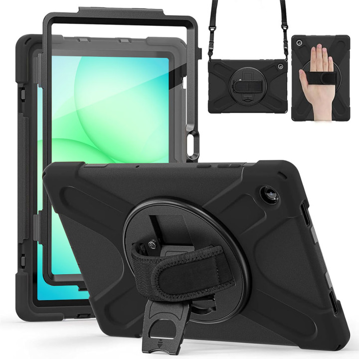 Протиударний чохол Galeo Heavy Duty+ для Samsung Galaxy Tab A11+ 11" SM-X230, SM-X236 Black