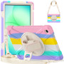 Протиударний чохол Galeo Heavy Duty для Samsung Galaxy Tab A11+ 11" SM-X230, SM-X236 Rainbow