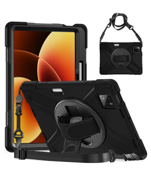 Противоударный чехол Galeo Heavy Duty для Xiaomi Pad 8 / Pad 8 Pro / Pad 7 / Pad 7 Pro 11.2" Black