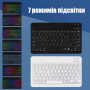 Bluetooth клавіатура з підсвічуванням для планшета Galeo Backlit RGB (En+Ua+Ru) Black