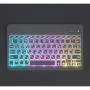 Bluetooth клавіатура з підсвічуванням для планшета Galeo Backlit RGB (En+Ua+Ru) White