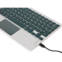 Bluetooth клавіатура для планшета з тачпадом Galeo (En+Ua+Ru) Dark Green