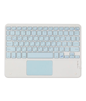 Bluetooth клавиатура для планшета с тачпадом Galeo (En+Ua+Ru) Light Blue