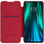 Кожаный чохол-книжка Nillkin Qin Leather Series для Xiaomi Redmi Note 8 Pro Red