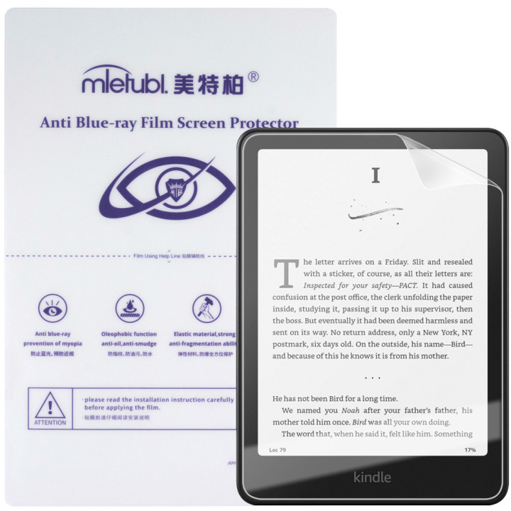 Гідрогелева плівка Mietubl Anti-Blue Light для Amazon Kindle Paperwhite 12th Gen / Kindle Colorsoft