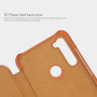 Кожаный чехол-книжка Nillkin Qin Leather Series для Xiaomi Redmi Note 8 Brown