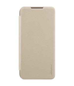 Чехол-книжка Nillkin Sparkle Leather Series для Xiaomi Redmi Note 8 Gold
