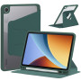 Чехол Galeo Hybrid Rotating Stand для Xiaomi Redmi Pad 2 9.7" / POCO Pad C1 (2026) Dark Green