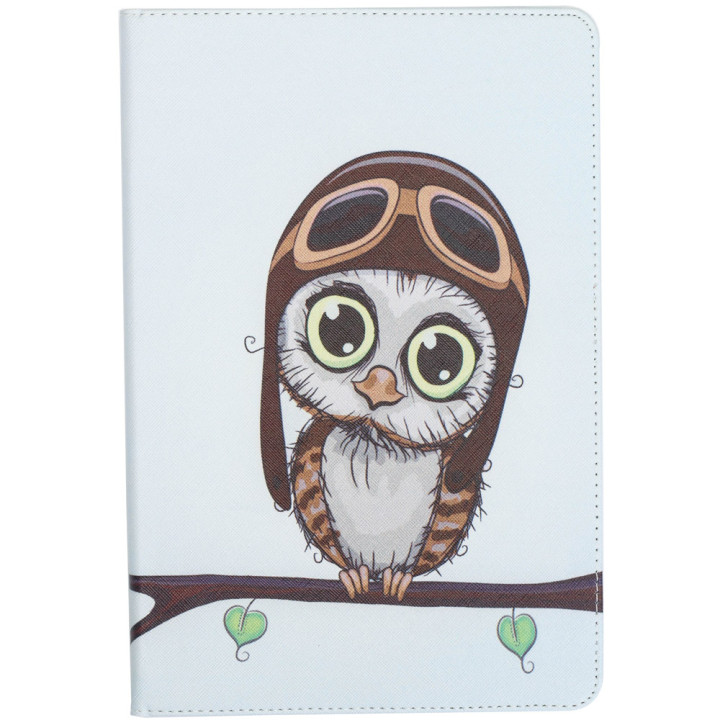Чохол Galeo Classy Printed Stand для Samsung Galaxy Tab S6 Lite SM-P610, P615 Aviator Owl