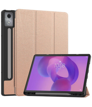 Чохол Galeo Flex TPU з відсіком для стилуса для Lenovo Idea Tab Pro 12.7" TB373FU Rose Gold