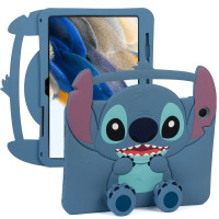 Дитячий чохол для Samsung Galaxy Tab A8 10.5" SM-X200, SM-X205 Galeo Cartoon Blue Buddy з ремінцем