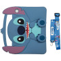 Дитячий чохол для Samsung Galaxy Tab A8 10.5" SM-X200, SM-X205 Galeo Cartoon Blue Buddy з ремінцем