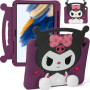 Дитячий чохол для Samsung Galaxy Tab A8 10.5" SM-X200, SM-X205 Galeo Cartoon Mischief Cutie з ремінцем