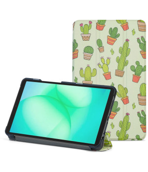 Чехол Galeo Slimline Print для Samsung Galaxy Tab A11 (2025) / Tab A9 8.7" Cactus