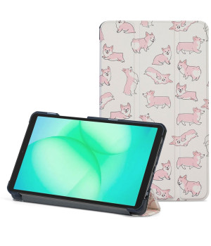 Чехол Galeo Slimline Print для Samsung Galaxy Tab A11 (2025) / Tab A9 8.7" Corgi