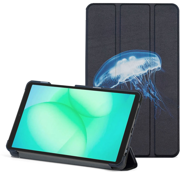 Чохол Galeo Slimline Print для Samsung Galaxy Tab A11 (2025) / Tab A9 8.7" Jellyfish