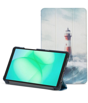 Чехол Galeo Slimline Print для Samsung Galaxy Tab A11 (2025) / Tab A9 8.7" Lighthouse