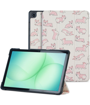 Чохол Galeo Slimline Print для Samsung Galaxy Tab A11+ (2025) / Tab A9+ 11" Corgi