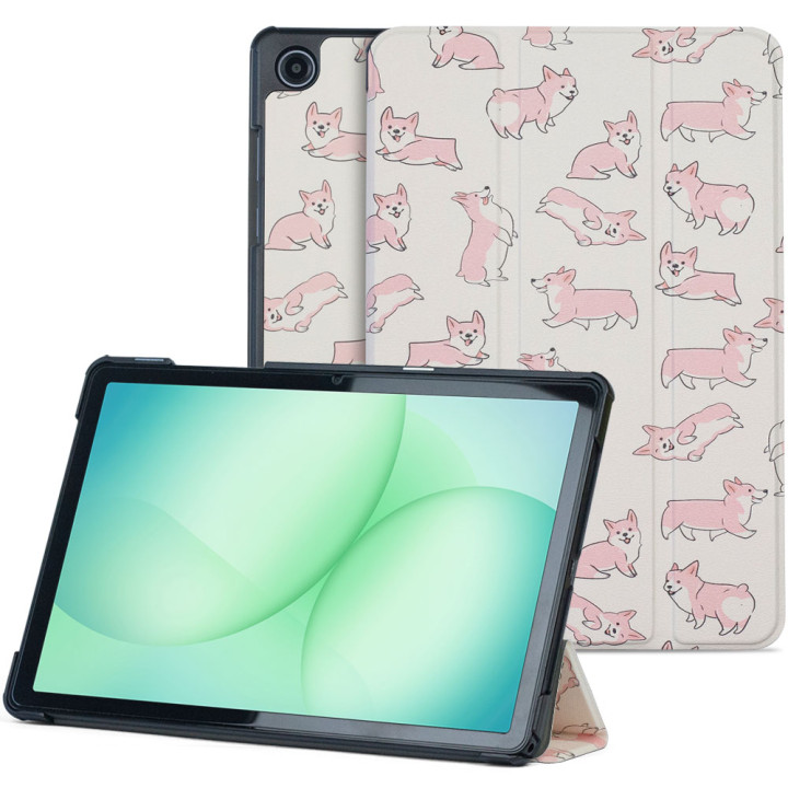 Чохол Galeo Slimline Print для Samsung Galaxy Tab A11+ (2025) / Tab A9+ 11" Corgi