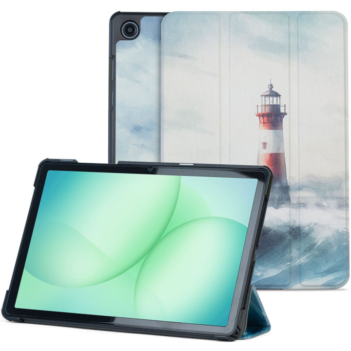 Чохол Galeo Slimline Print для Samsung Galaxy Tab A11+ (2025) / Tab A9+ 11" Lighthouse
