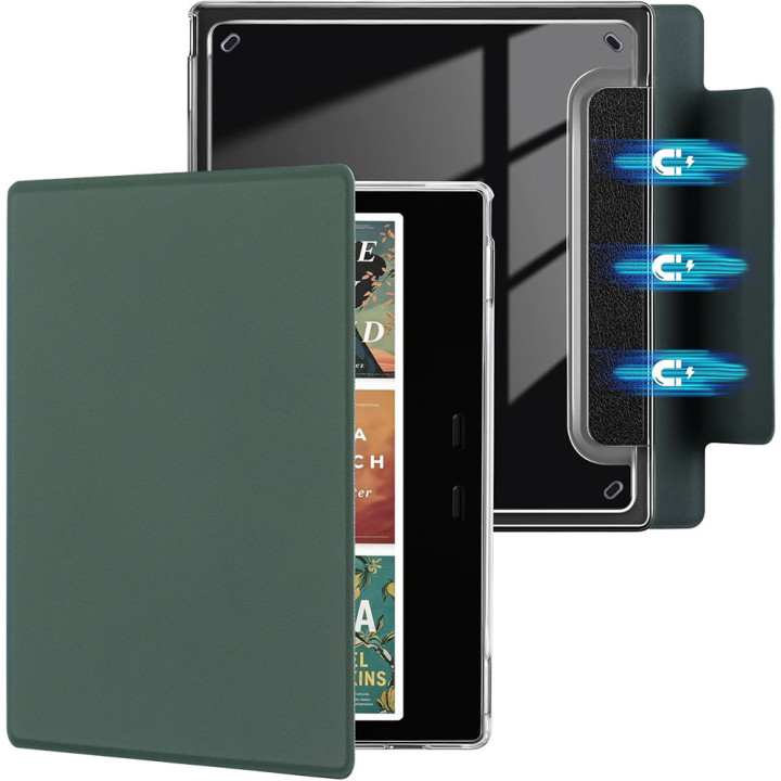 Чохол Galeo Magnetic Detachable для Onyx BOOX Go 7, Go Color 7 (Gen I та II), BOOX Page Dark Green