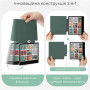 Чохол Galeo Magnetic Detachable для Onyx BOOX Go 7, Go Color 7 (Gen I та II), BOOX Page Dark Green