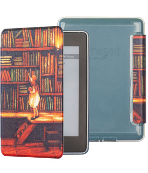 Чохол Galeo Clear Back для Amazon Kindle Paperwhite 10th Gen. (2018) Library