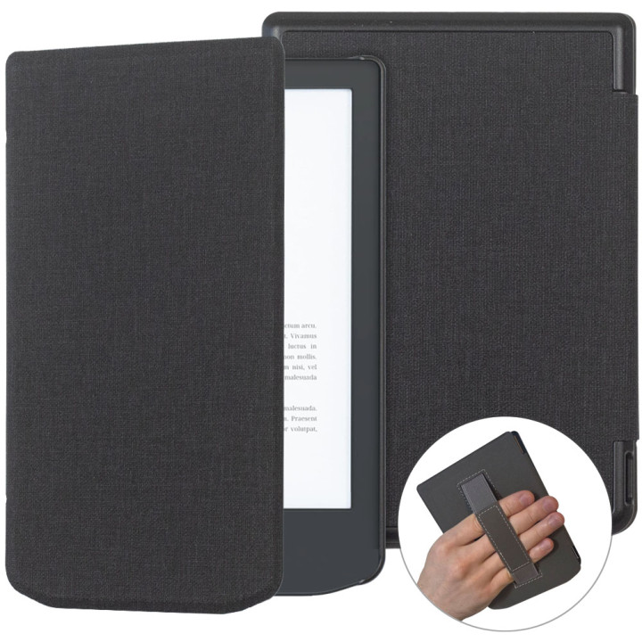 Чехол Galeo Superslim with Handstrap для Pocketbook 629 Verse / 634 Verse Pro / 619 Verse Lite Black