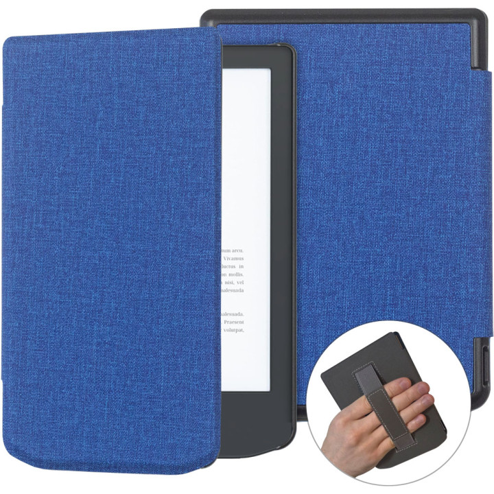 Чехол Galeo Superslim with Handstrap для Pocketbook 629 Verse / 634 Verse Pro / 619 Verse Lite Deep Blue