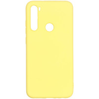 Чехол Galeo Liquid Silicone для Xiaomi Redmi Note 8 Yellow