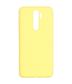 Чехол Galeo Liquid Silicone для Xiaomi Redmi Note 8 Pro Yellow